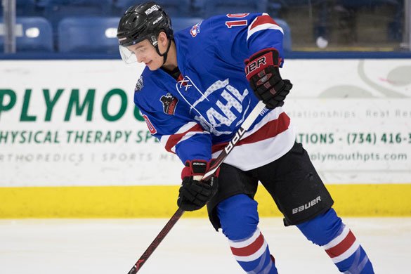 NAHLHockey's tweet photo. #NAHL Commitment Alert: @MNMagiciansNAHL and Top Prospects forward Brendan Skarda has committed to play NCAA Division III hockey for @TuftsMensHockey #MadeintheNAHL https://t.co/D1tkXRV8gQ https://t.co/EFF6nVme1O