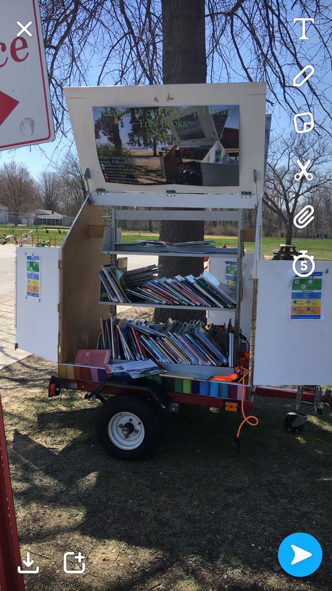 Thank you Mentor Public for sharing free books to our students! #onceacard #lovereading