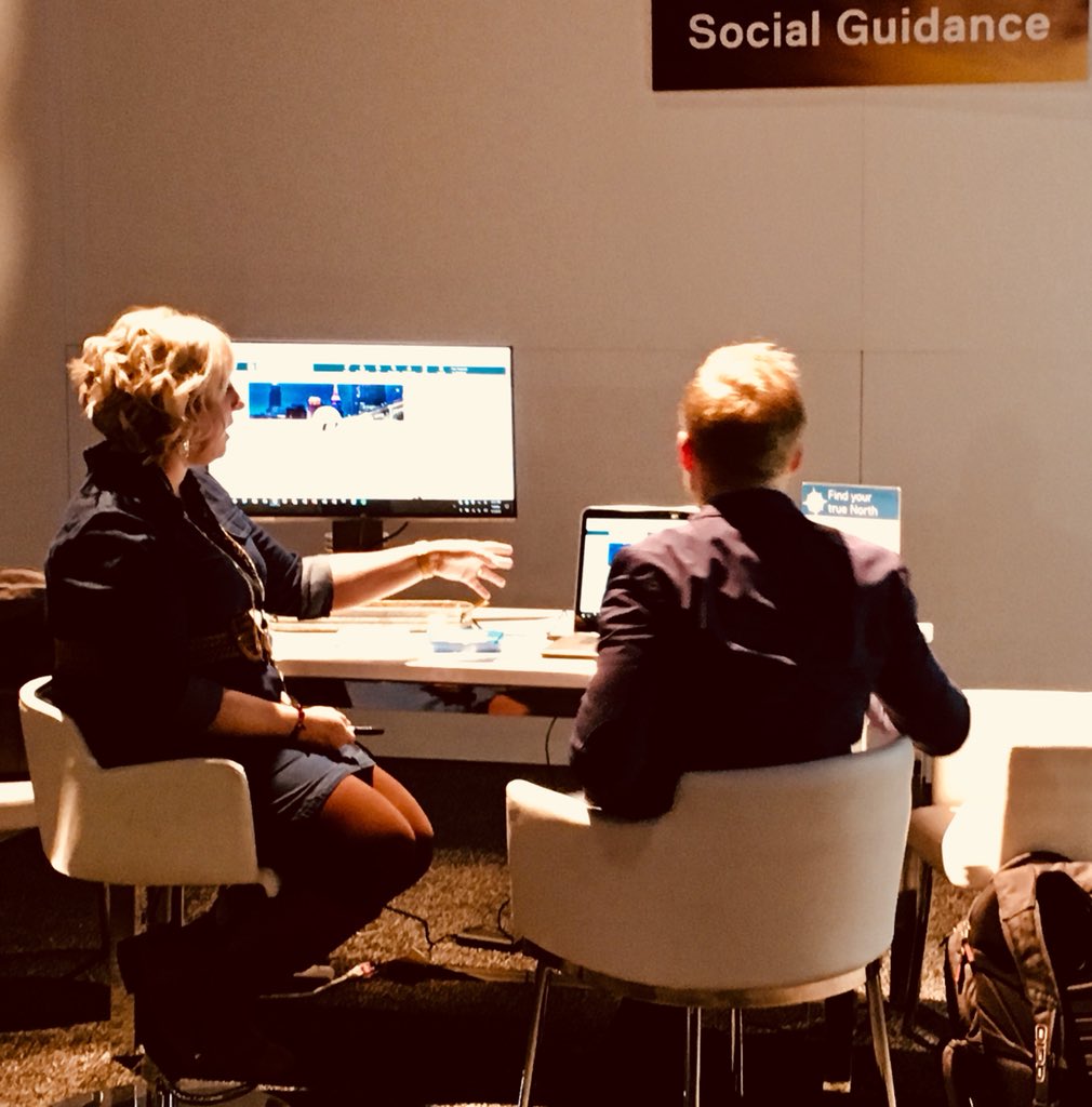Havilah's tweet photo. One of the many valuable elements of @Jenny_Newman Dell #SocialExec sessions is consulting on how to build an authentic social brand. If you’re at #DellTechWorld -> today’s your day. Swing by the Social Space in The Village for a session. :) #IWork4Dell https://t.co/FTIrlk8qLv