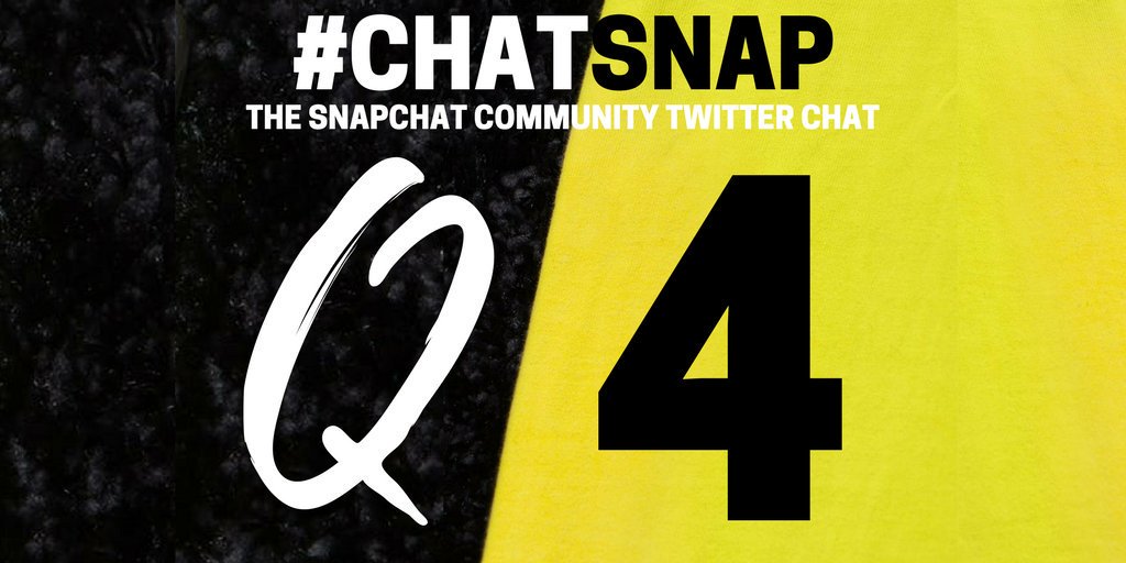 KrisGillentine's tweet image. Q4 TRUE or FALSE - 
"The more people I can reach using Snapchat and other social media and digital technologies, the better." - And why?

#ChatSnap @ShafiAhmed5