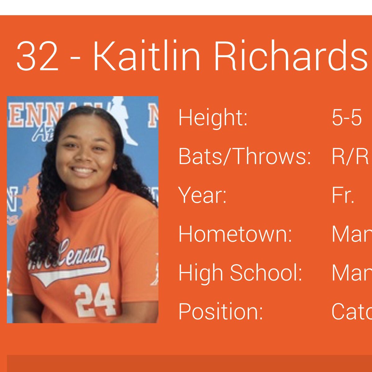 AMNTX18u's tweet photo. Congrats to our very own Kat KoBangz #2017 #AFEAlumni Kaitlin Richards @KRICH_52 for earning 1st Team All Conference honors for NJCAA Region 5 @McLennan_SB #AFESoftball #ExpressDNA https://t.co/xMTWIBqaLu