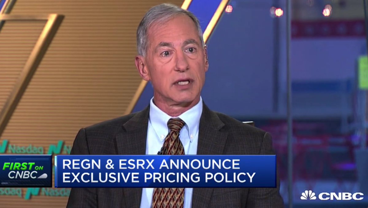 Dr. Steve Miller: "He's innovated on the drug, we've innovated on the price and how we process these claims. Together, we can save a lot of lives." <a href="/CNBC/">CNBC</a> <a href="/megtirrell/">Meg Tirrell</a> <a href="/Regeneron/">Regeneron</a>   <a href="/SanofiUS/">Sanofi US</a>  ow.ly/XZIl30jMcxH