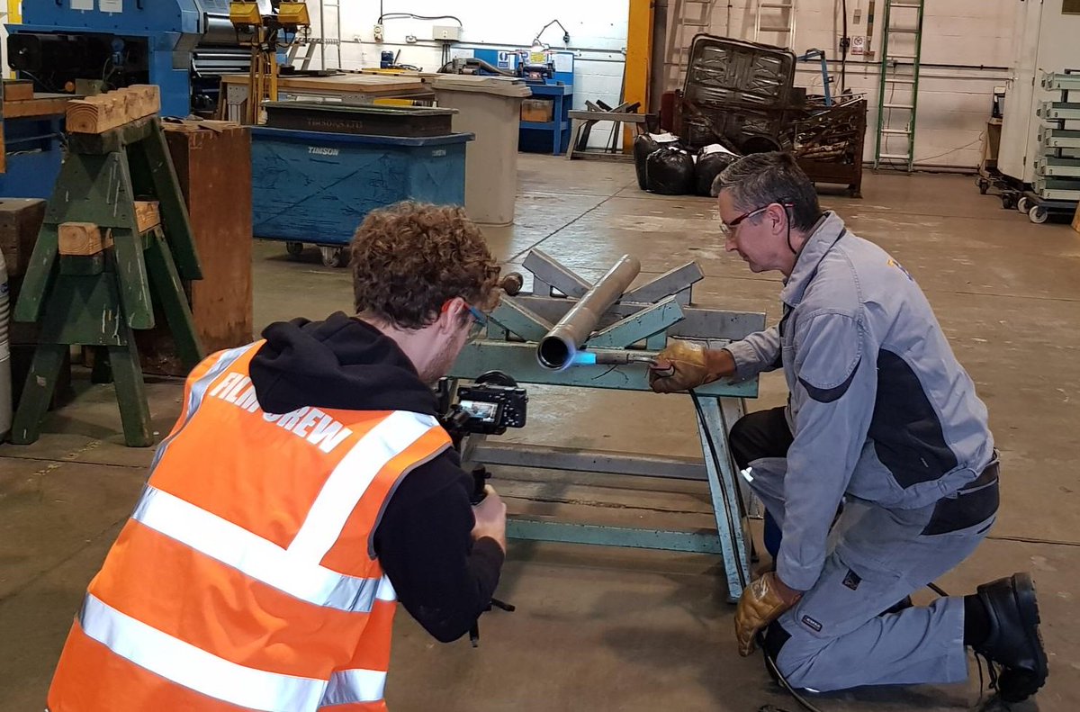 TELengineering's tweet image. Yesterday&apos;s shoot for our new company video was a giant success! Thanks to Lotty and her team at Shotblast media, and photographer Paul Craig, we were able to capture the essence of TEL! Here&apos;s a little behind the scenes look at the day.