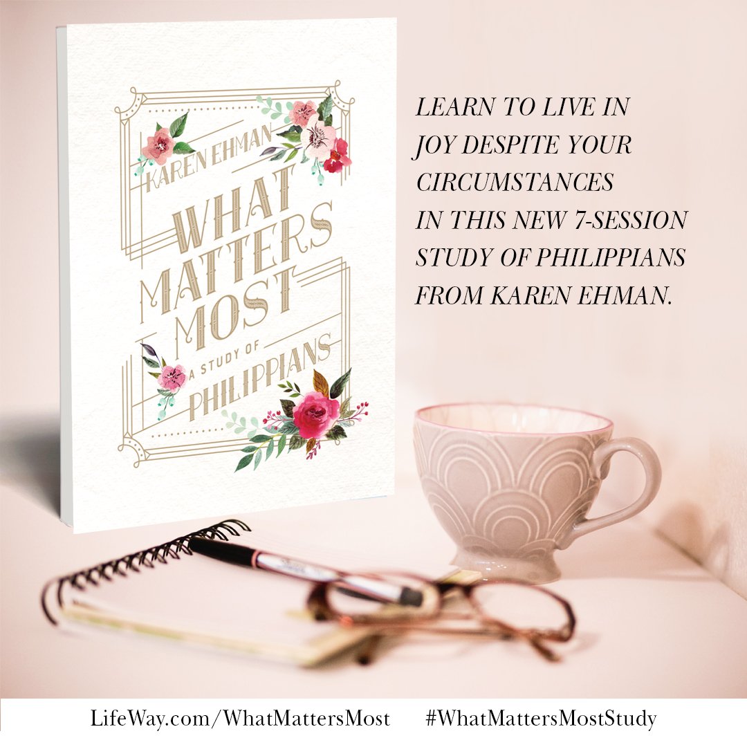 Need to stop letting life knock the joy right out of you? Discover the secret to contentment in <a href="/karen_ehman/">Karen Ehman</a> @LifeWay #WhatMattersMostStudy We have a GREAT price plus a special bonus for you if you order through @proverbs31org bit.ly/2qYem8w