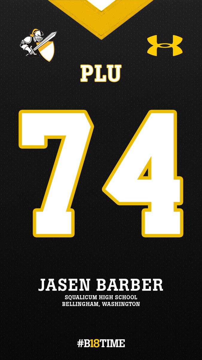 PLUFootball's tweet photo. Hey #LuteVille, let's welcome Jasen Barber, the next #B18TIME student-athlete, to the #golutes football family. Follow his four years of development as a student, athlete, and a person as he embraces the process to become #MoreThanChampions #InquiryServiceLeadershipCare https://t.co/XfVk4hN4yS
