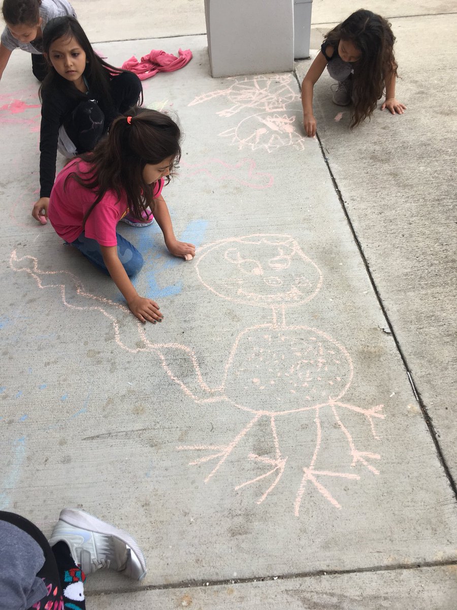 We love drawing our rhyming monsters!#Reaganrays