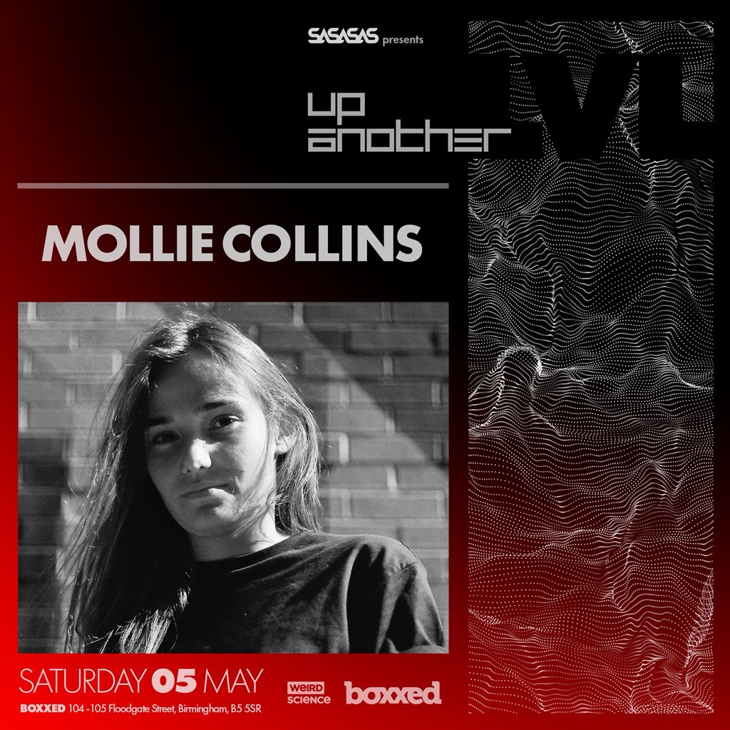 molliecollins's tweet image. This weekend catch me in, Chatham, Birmingham, southampton &amp;amp; Canterbury! 

@tapntinchatham @BoxxedDigbeth @WeirdScienceGrp @switchsoton @ClubChem @SaSaSaSDnB @CTfest