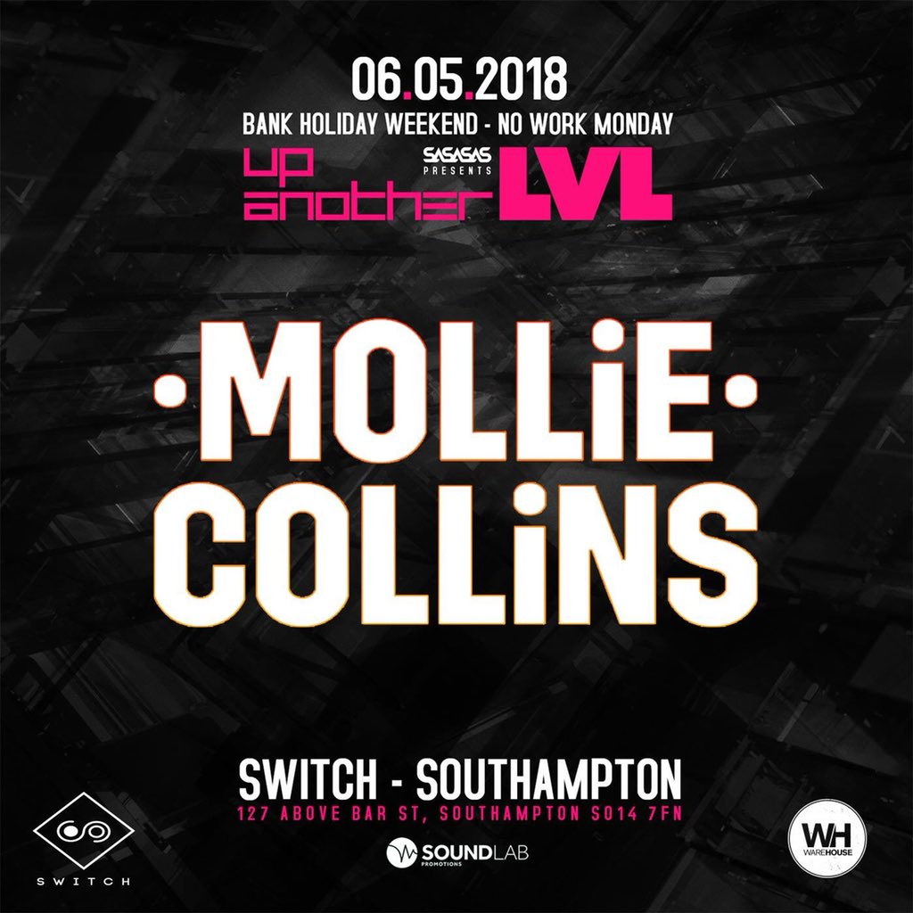 molliecollins's tweet image. This weekend catch me in, Chatham, Birmingham, southampton &amp;amp; Canterbury! 

@tapntinchatham @BoxxedDigbeth @WeirdScienceGrp @switchsoton @ClubChem @SaSaSaSDnB @CTfest
