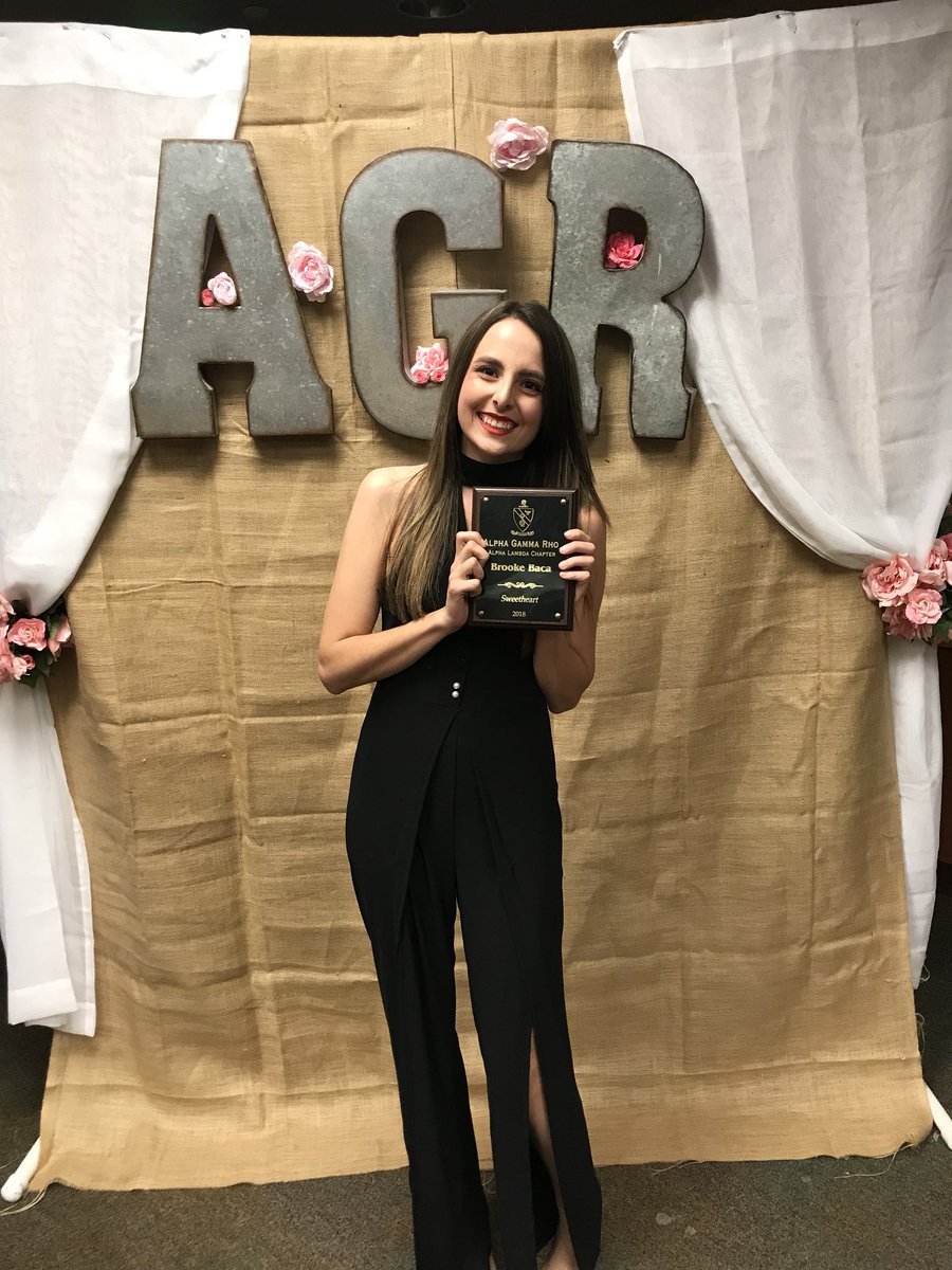 We would like to introduce you all to our 2018 Sweetheart, Brooke Baca! The last three years this amazing young woman has been by our brother’s sides through everything! We appreciate your continued support and can’t wait to see where you take Sigma Alpha here at NMSU!