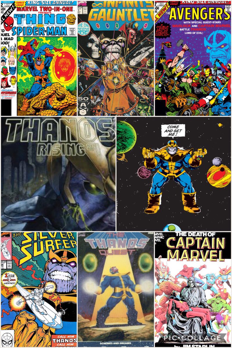 UncleBuck617's tweet photo. The Thanos 6 Pack from #ComicBuckGuy from the #infintywar episode of @DORKpodcast https://t.co/tJdGjorznW