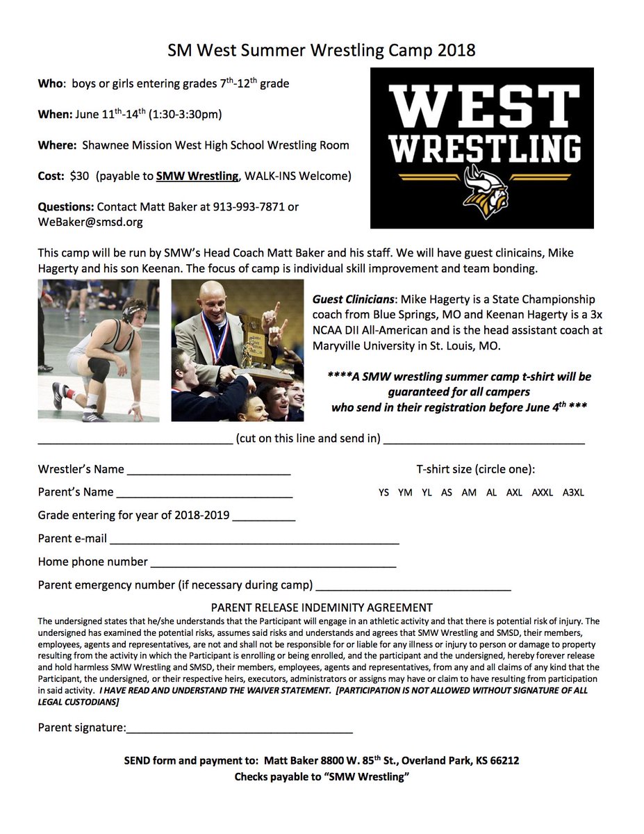 CoachBakerSMW's tweet image. You haven&apos;t signed up for summer camp yet? What are you waiting for? Print it off and send in the flyer and send it in! goo.gl/TKniRR