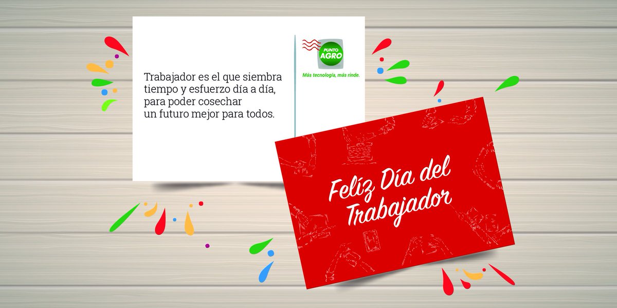 puntoagrocomar's tweet photo. Felíz día a aquellos que trabajan por lo que tanto quieren! #1DeMayo #DíaDelTrabajador #ComunidadPA https://t.co/tUAgHHbPlJ