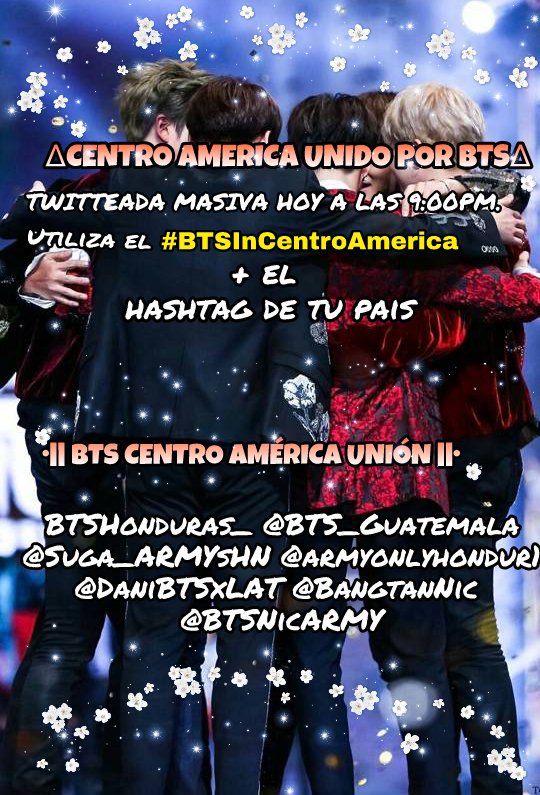 BangtanVzla's tweet photo. V-ARMYs🇻🇪 
Apoyemos a nuestros hermanos en su twiteada masiva con #BTSInCentroAmerica 
Hoy a las 9PM Honduras - 11PM Venezuela.
Demostremos el amor que le tenemos @BTS_twt💕
Las esperamos esta noche junto a más dinámicas🙌 https://t.co/yZbXdpGOeq