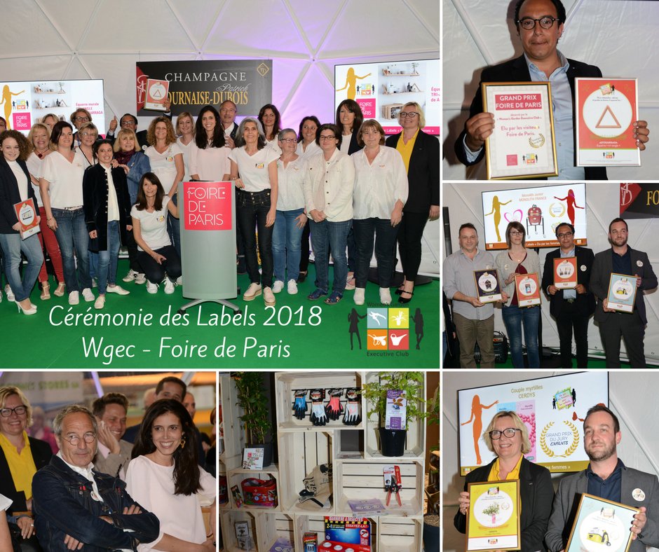 Bravo à tous nos lauréats "Élu par les Femmes" Merci à tous pour avoir participé et à <a href="/foiredeparis/">Foire de Paris</a> pour nous avoir accueillies, et à ses 2 ambassadeurs Stéphane Marie, présentateur emblématique de Silence, ça pousse ! et Carole Tolila, agitatrice de talents qui opère à ses côtés