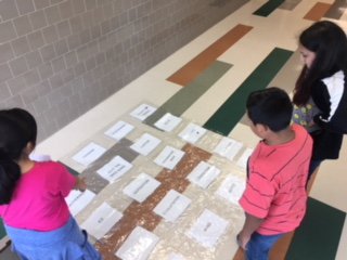 ScienceDiva75's tweet photo. STAAR Science review in Connect. In this activity, the "teacher" asks "students" the questions, and the "students" stand on the answers. #wedreview https://t.co/aqPNYPEdVQ