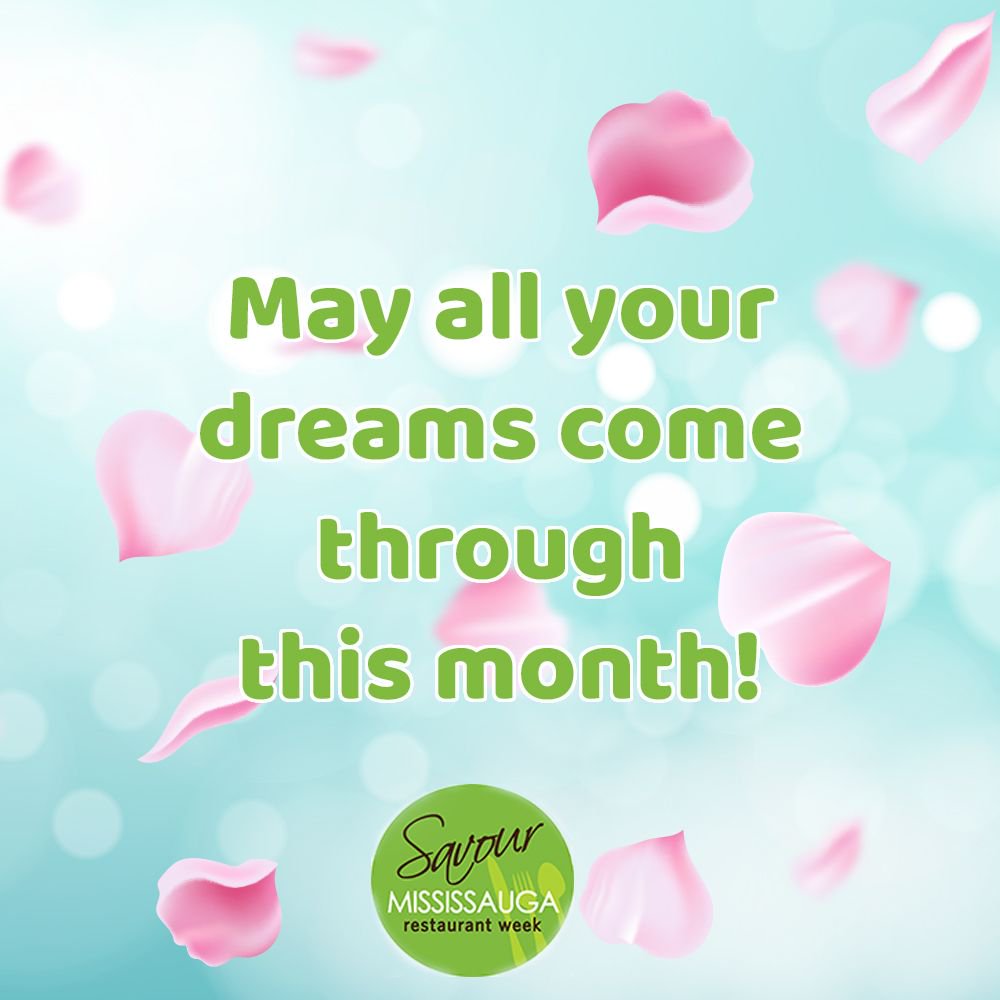 SavourMiss's tweet photo. HAPPY NEW MONTH!
#savourmisissauga #newmonth #may #mississauga #mississaugarestaurants https://t.co/qsPjF59x2x