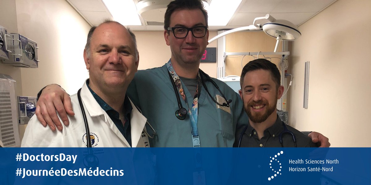 HSN_Sudbury's tweet image. HSN emploie plus de 350 #médecins qui travaillent dans plus de 25 #spécialités médicales différentes et plus de 60 #résidents en formation dans 9 spécialités différentes. #Journéedesmédecins