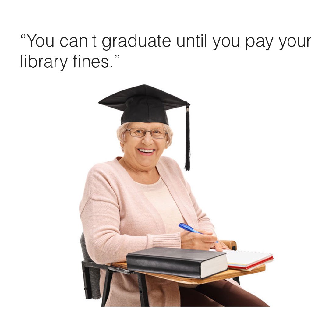 IvoryResearch's tweet image. I&apos;ll just have to be a student forever then!
#studentlife #librarybooks #libraryfines #student