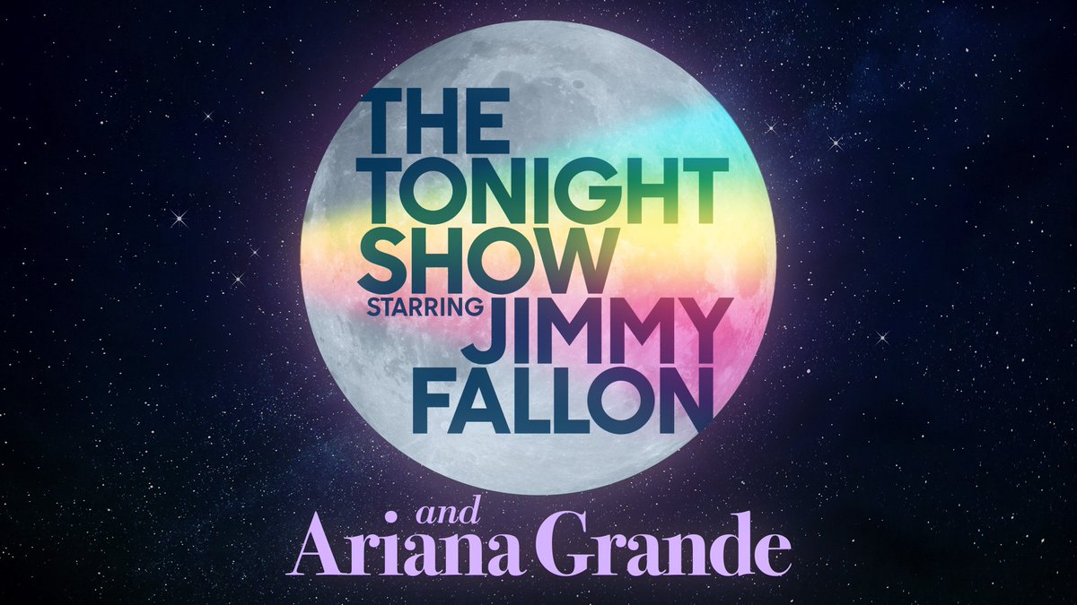 FallonTonight's tweet photo. #ArianaOnFallon TONIGHT! You don't want to miss it. https://t.co/GVoK2GrgRu