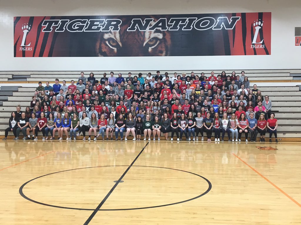 Loveland_HS's tweet photo. It's Decision Day! Congrats to all of our seniors on their next journey. A bittersweet time for sure.  Thanks to all of our seniors for sharing their talents, passions and personalities with us. #LHSClassOf2018 https://t.co/7kA4eGlh47