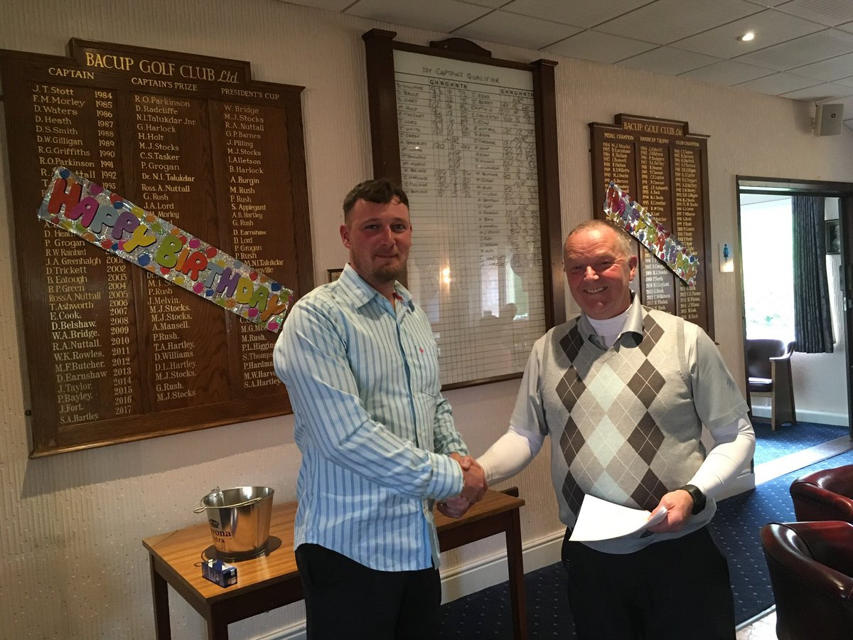 1st Leonard Pilling and Captains qualifiers.
1st Div handicap 1 - 12.4
Winner Rod Taggart
Second David Williams 
2nd Div handicap 12.5 - 20.4
Winner Raymond Kemp
Second John Kershaw. 
3rd Div handicap 20.5 - 28
Winner Dale Bruce
Second Alan Back
Thanks to all who took part