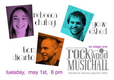 Tonight at 6pm, See IWJ Vocalist Rebecca Chubay perform at Rockwood! #IWJmember #Rockwood #berkleealumni #jazztrio #jazzscat #jazzvocalist
