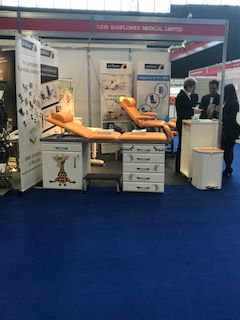 NewsMedical's tweet photo. Lots of innovative products on display today at @Health_GB including customised hospital beds for younger patients #healthGB #Manchester https://t.co/UIhBTEADS0