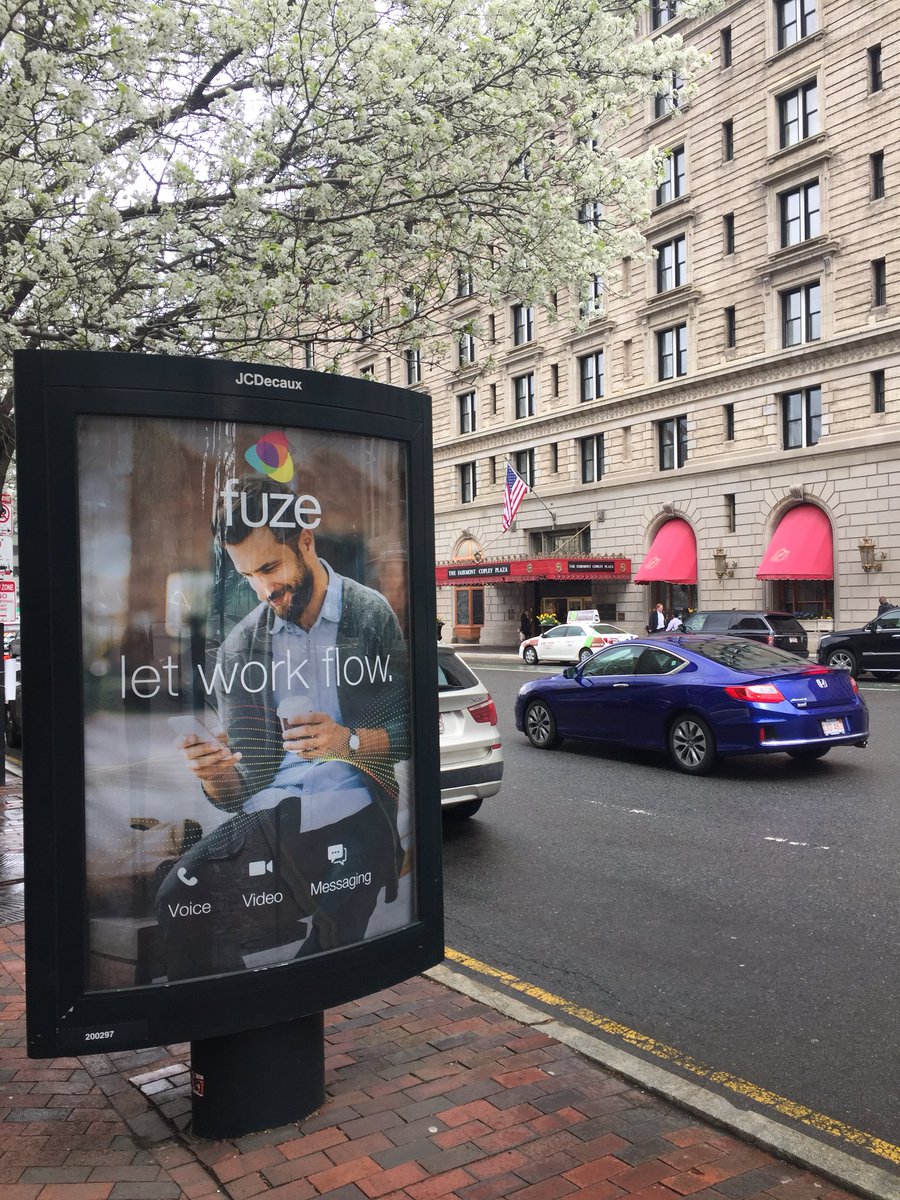 amandamaks's tweet photo. Excited to see some @Fuze #letworkflow ads around Boston https://t.co/0UCHTSWTrH
