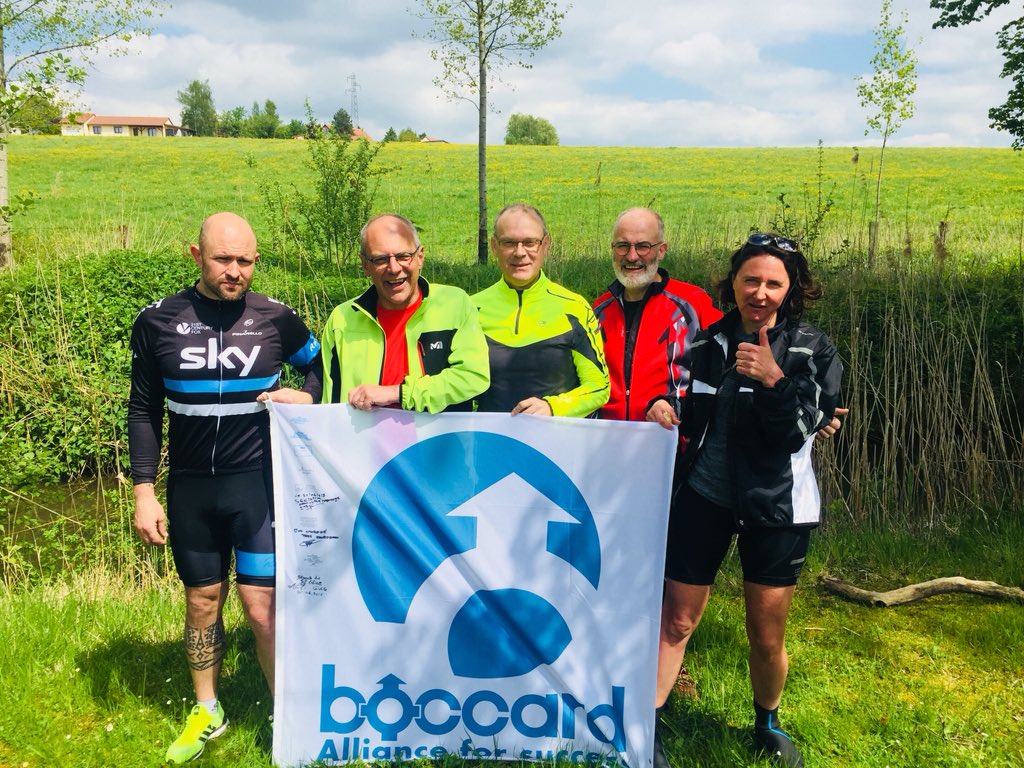 Challenge_BEI's tweet photo. #EnDirect du @Challenge_BEI BRAVO 👏à Morgane Arnaud Thierry Marc qui complètent leur premier 1️⃣0️⃣0️⃣ km pour fêter le #ourfirst100years de @Boccard_ #happybirthdayboccard https://t.co/Mfsp09ej4e