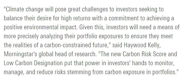 MorningstarInc's tweet photo. Morningstar Launches Portfolio Carbon Risk Score to Help Investors Evaluate Funds' Carbon-Risk Exposure https://t.co/owIjx54OJp https://t.co/y5egIMXmvw