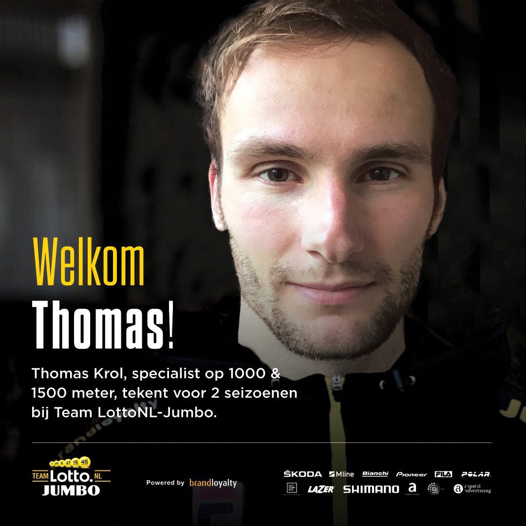 Ik maak dit seizoen de overstap naar @LottoJumbo_ice! Heel veel zin in deze nieuwe uitdaging!💪🏽