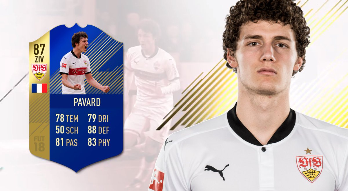 VfB_eSports's tweet photo. 🗳 Eure Stimme für @BenPavard28! 🇫🇷

Benji braucht Euch um in das @Bundesliga_DE-Team der Saison zu kommen! ⚪🔴

Bis zum 13. Mai könnt Ihr für unsere 2️⃣1️⃣ unter diesem Link abstimmen:

➡ https://t.co/MM5ecGdNqV ⬅

Und so könnte Pavardinhos #TdS-Version aussehen 👀🤙 https://t.co/NL9AcDST5A