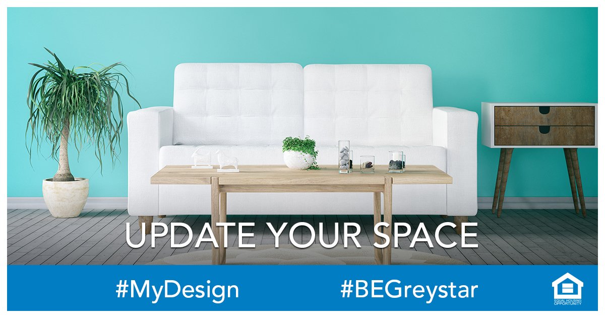 JTatTheGrove's tweet photo. Daydreaming about a remodel? Submit a photo of a space in your home you would update for your chance to win a $250 Visa Gift Card to use toward decorating. Rules and entry details: https://t.co/mJG8vRWLXR 
#MyDesign #BEGreystar https://t.co/MqGqYpRqPm