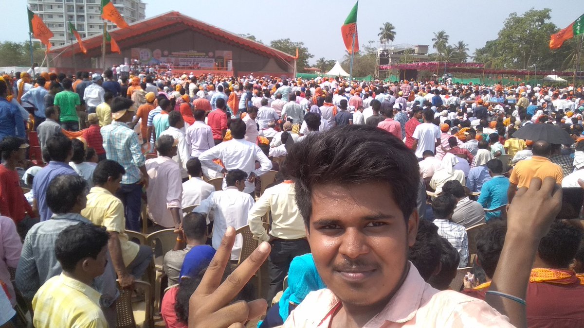 su_bodham's tweet image. Udupi audience says no need of translation becoz they don&apos;t want to miss the flow..#ModiInKarnataka #NammaModi #ModiInUdupi