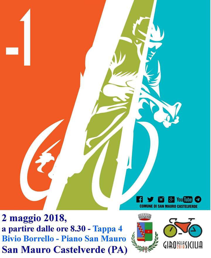 -1 al Giro della Sicilia a #SanMauroCastelverde
#Madonie info: goo.gl/WQdH6R