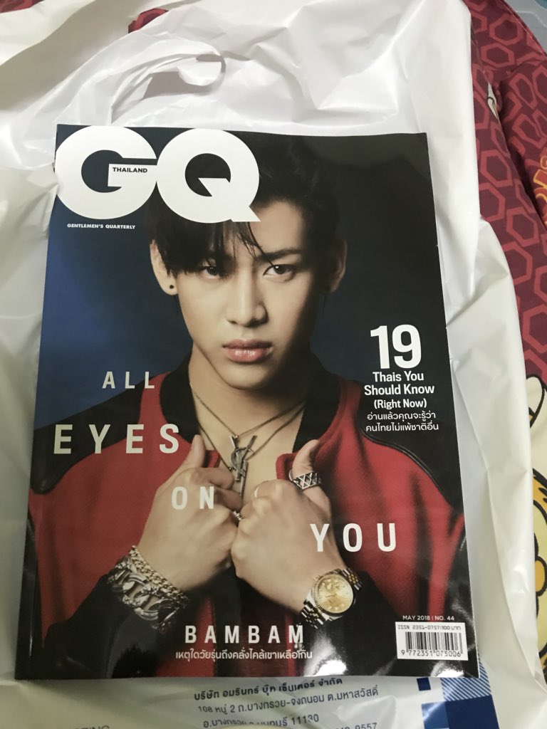 nookjaruwan's tweet photo. แจกหนังสือ GQ พร้อมโปสการ์ดในเล่ม
เนื่องในวันคล้ายวันเกิดน้องแบมค่ะ
[กติกา] รี+เมนชั่นอวยพรวันคล้ายวันเกิดน้องแบมแบมพร้อมติดแท็ก
#BamBam #HAPPYBAMBAMDAY 

**สุ่มจากเมนชั่น ประกาศ 3 พ.ค.**
*สงวนสิทธิ์ให้อากาเซ่และฟลว.เท่านั้น
  [ เราออกค่าส่งให้ค่ะ ] #bambam https://t.co/tIcXD3qiMq