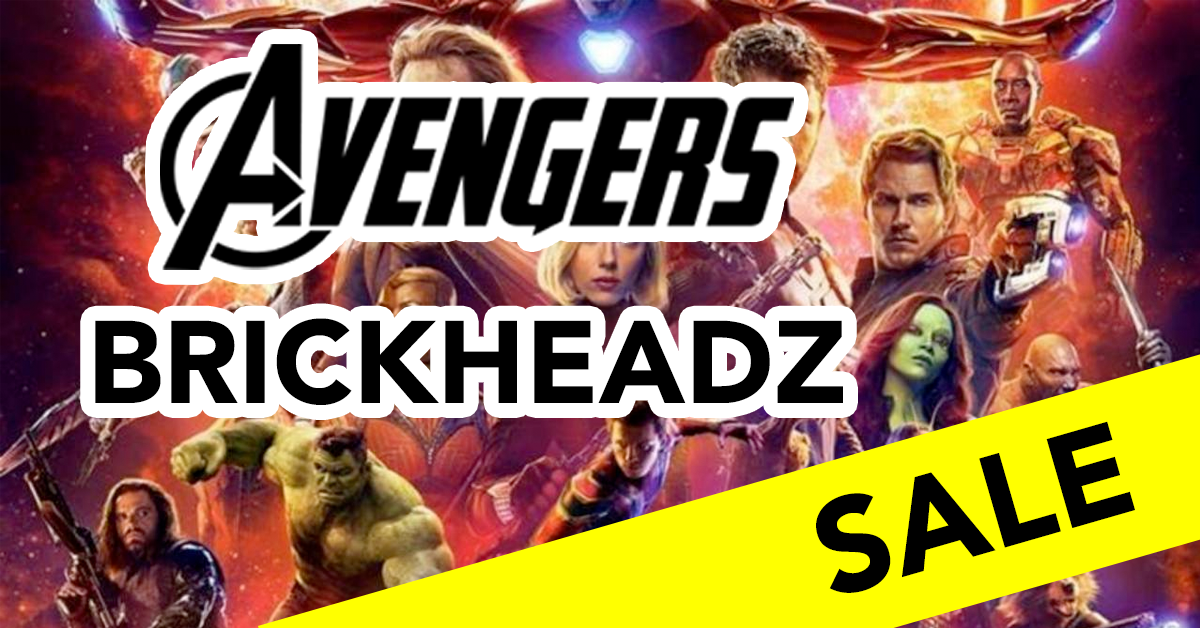 blocksfun's tweet photo. Zum Filmstart von Avengers #InfinityWar bekommt Ihr alle Superhelden der #LOZBlocks #Brickheadz jetzt im SALE! 

https://t.co/AEK3CPrmcJ https://t.co/qs4FEVhd78