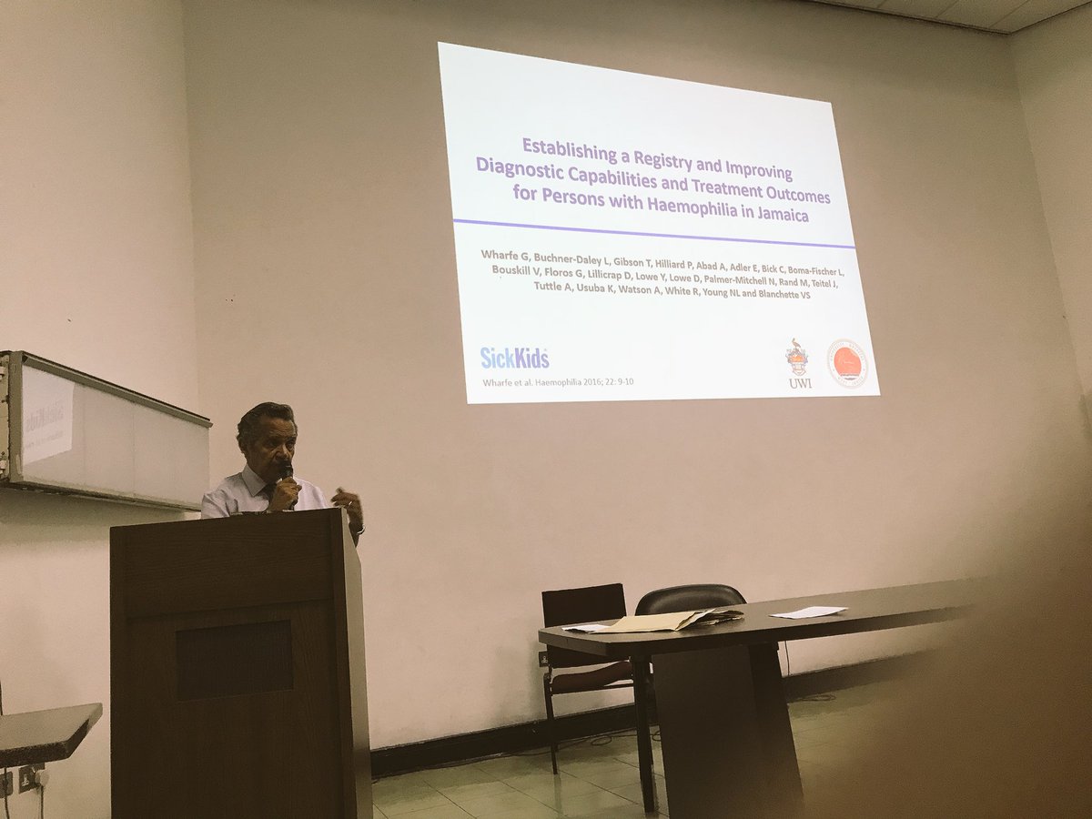 Hina Chaudhry (@hinarchaudhry) on Twitter photo The inaugural visit to Barbados for the WFH approved Medical Twinning initiative between the pediatric and adult comprehensive care hemophilia programs in Toronto and Barbados. #wfhtwinningbarbados #hemophilia <a href="/StMikesHospital/">Unity Health</a> <a href="/SickKidsNews/">The Hospital for Sick Children (SickKids)</a> <a href="/sholzberg/">Michelle Sholzberg</a> The inaugural visit to Barbados for the WFH approved Medical Twinning initiative between the pediatric and adult comprehensive care hemophilia programs in Toronto and Barbados. #wfhtwinningbarbados #hemophilia <a href="/StMikesHospital/">Unity Health</a> <a href="/SickKidsNews/">The Hospital for Sick Children (SickKids)</a> <a href="/sholzberg/">Michelle Sholzberg</a>