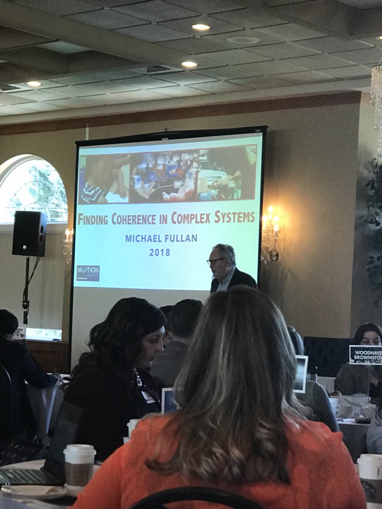 vickilwilson5's tweet photo. I’m so excited to hear a keynote from @MichaelFullan1 . I have been reading his books since I was a young educator and have always been inspired by him. #waynelsl #monpln https://t.co/JWudNYLqm8