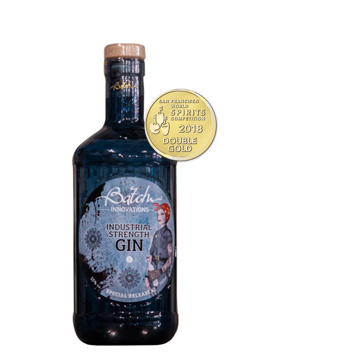 BatchDistillery's tweet photo. Awarded a rare Double Gold at #sfwsc2018 Batch Industrial Strength Gin is among the best spirits in the world. 

Shop for your Industrial Strength supplies here: https://t.co/sxCh6OSuom https://t.co/UTH7675Ef5