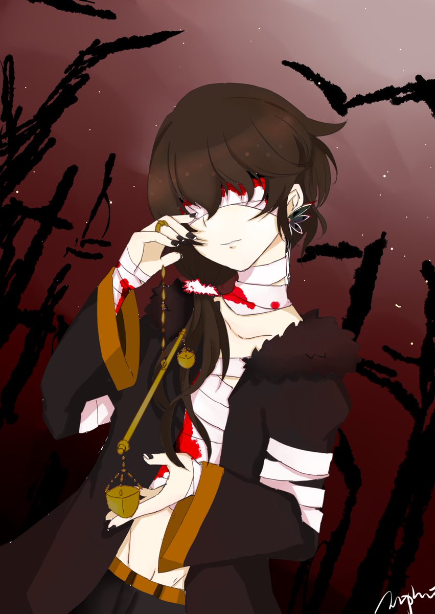 百百桃 Twitterren Lobotomycorporation Lobotomy Corporation 拟人化审判鸟 他或许不知道他的裁决并不公正