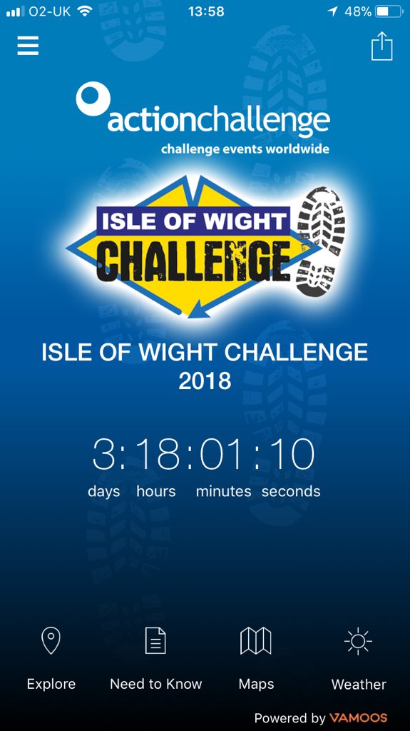ouradvwithbuzz's tweet photo. 3 days to go! Feeling nervous 😬 #walkinguk #isleofwightchallenge #getoutside https://t.co/yqEtNqQoFG