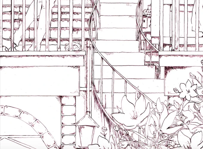 描いております
正宗くんが見えてる・・・ 