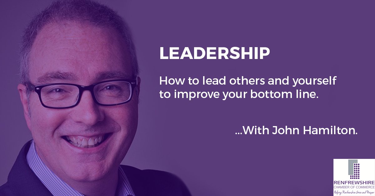 RenfrewshireCoC's tweet image. Catch @TheJohnHamilton from @thebfpeople at our FREE B2B Event in Paisley on 10th May! John shares his top tips about leadership in one of our many seminars across the day. See bit.ly/2qyKlMe for FREE tickets!