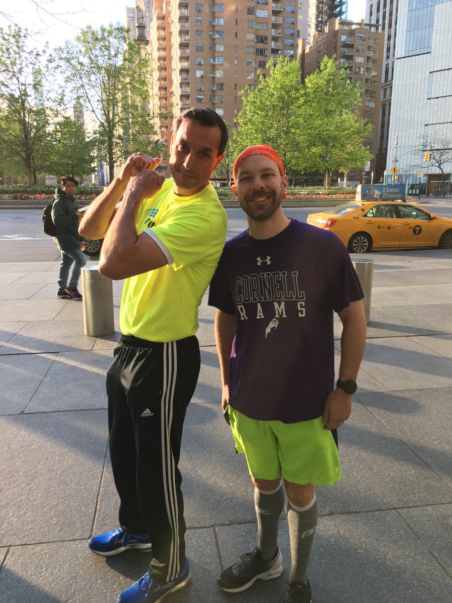 Netsertive's tweet photo. @RetailInnovate Fun Run through Central Park this morning 🌇🏃🏻‍♀️🏃🏻‍♂️ #Netsertive #RIC18 https://t.co/zkkM9EDufm
