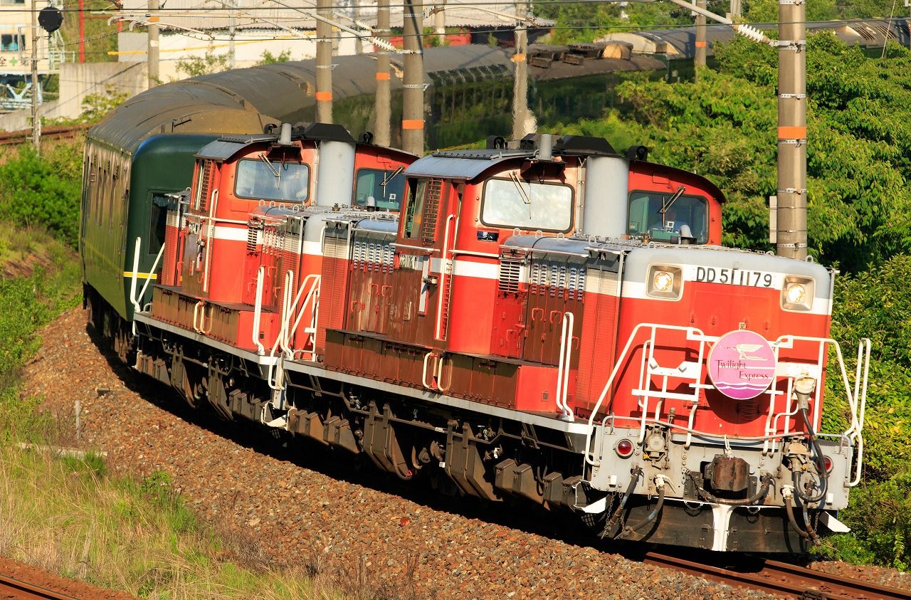 DD51 トワイライトエクスプレス　加工品 DD51 トワイライトエクスプレス 加工品