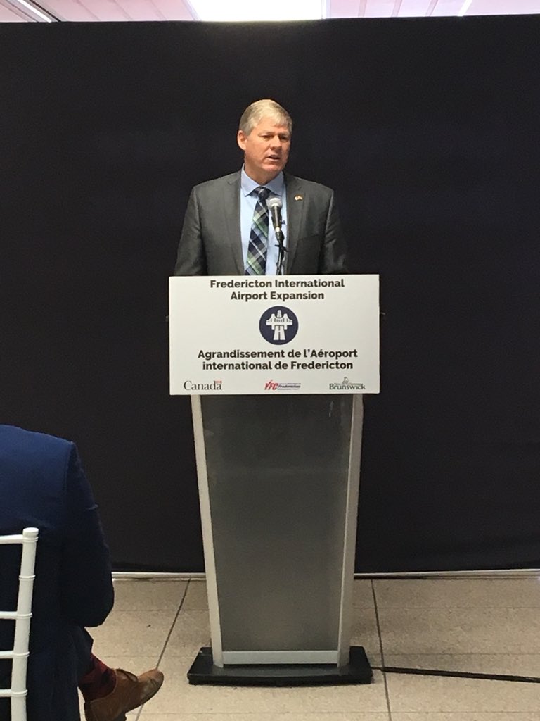 SenKristaRoss's tweet photo. Great news today @yfcairport - the long awaited expansion is coming to fruition!  @Fton_Chamber @IgniteFredNB @mikeobrien_fton @BrianGallantNB @MattDeCourcey @Stephen_Horsman $9M from @Gov_NB $9M from #GovCda @SohiAmarjeet https://t.co/rhxZwETXdd