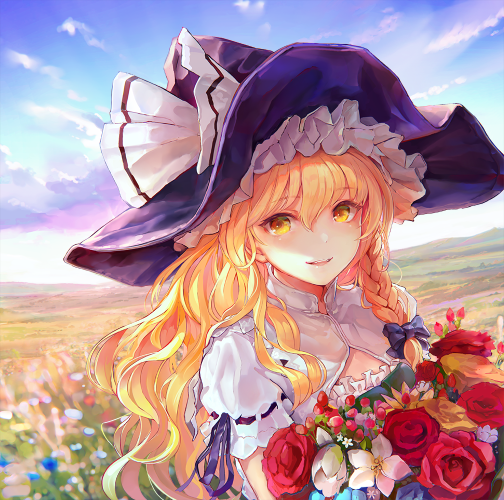 霧雨魔理沙 「【例大祭15】PearlsBeforeSwine様(@PearlsBS)より頒布」|tocopeのイラスト