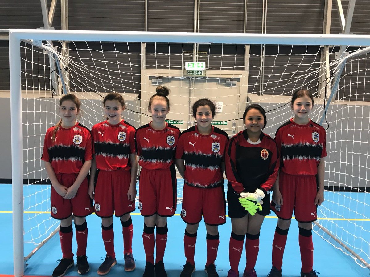 ASCHC_COLLEGE's tweet photo. Our girls Futsal team are enjoying their day in York today representing @htafcdotcom at the @EFLTrust kinder & Sport U13 Futsal cup #Futsal #ASCHC https://t.co/DNwBPX098K