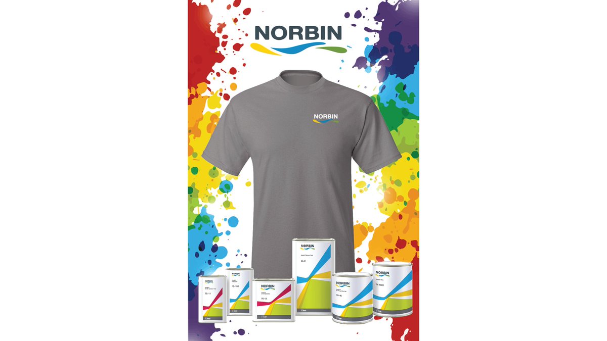 RefinishNews's tweet photo. Send us your testimonial for a FREE NORBIN T-shirt! Check out our new promo!
https://t.co/mldTdcZCFJ
#tshirt #promo #basf #basfrefinish #norbin #autorefinish #bodyshop #autobody #autopainter #otg https://t.co/dzfPUmSfFI